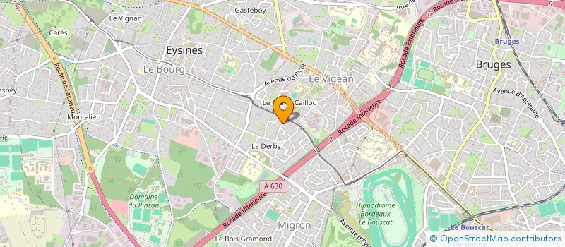 localisation de l'entreprise KIONA  EYSINES