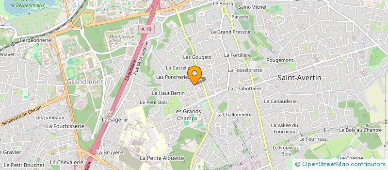 localisation de l'entreprise KIONA  SAINT-AVERTIN