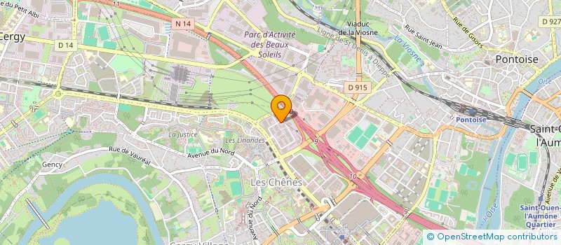 localisation de l'entreprise KIONECT  CERGY