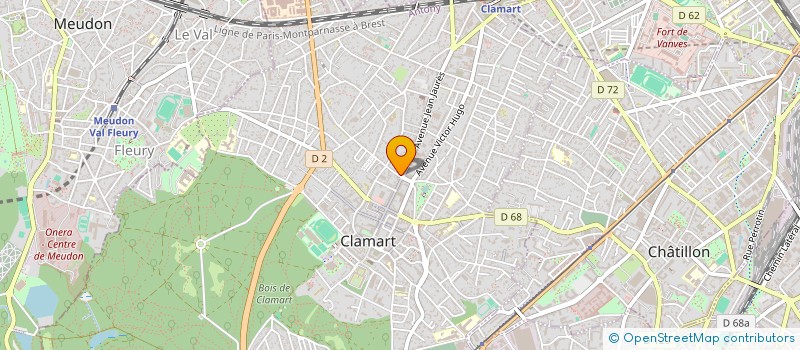 localisation de l'entreprise KIOPS à CLAMART