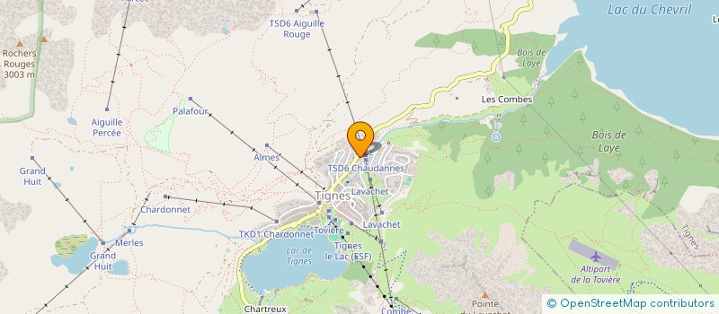 localisation de l'entreprise KIOSK  TIGNES