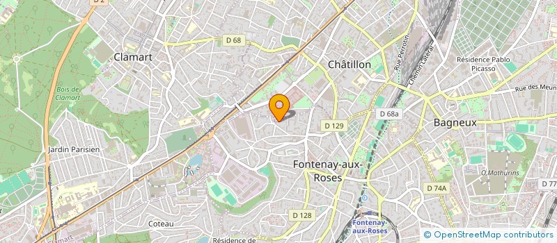 localisation de l'entreprise KIOSK INDUSTRY  FONTENAY-AUX-ROSES