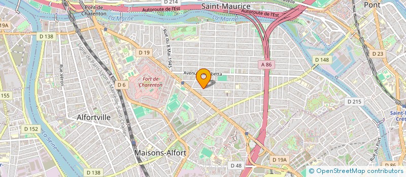 localisation de l'entreprise KIOSK INTERNATIONAL  MAISONS-ALFORT