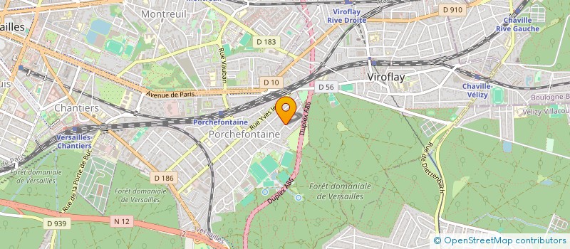 localisation de l'entreprise KIOSQ BLEU à VERSAILLES