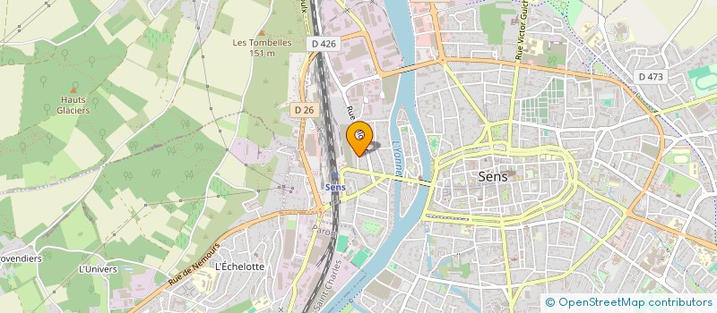 localisation de l'entreprise KIOSQUE A MUSIQUE à SENS