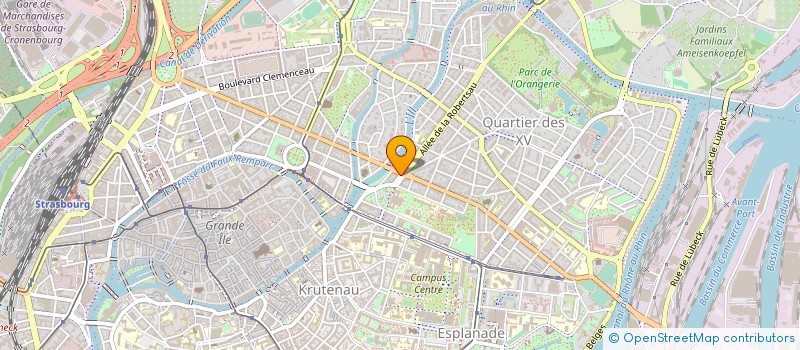 localisation de l'entreprise KIOSQUE BRANT à STRASBOURG