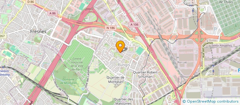 localisation de l'entreprise KIOSQUE DE RUNGIS  RUNGIS