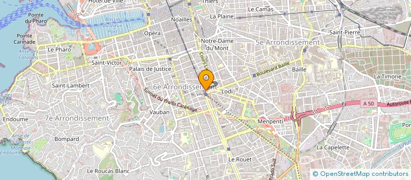 localisation de l'entreprise KIOSQUE HEMISSI  MARSEILLE