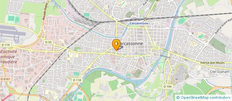 localisation de l'entreprise KIOSQUE L'ATELIER à CARCASSONNE