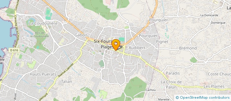 localisation de l'entreprise KIOWSKI à SIX-FOURS-LES-PLAGES