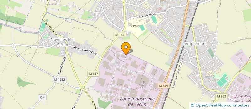 localisation de l'entreprise KIP  WATTIGNIES