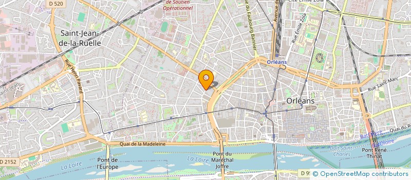 localisation de l'entreprise KIPAH à ORLEANS