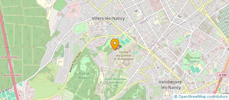 localisation de l'entreprise KIPAI  VILLERS-LES-NANCY