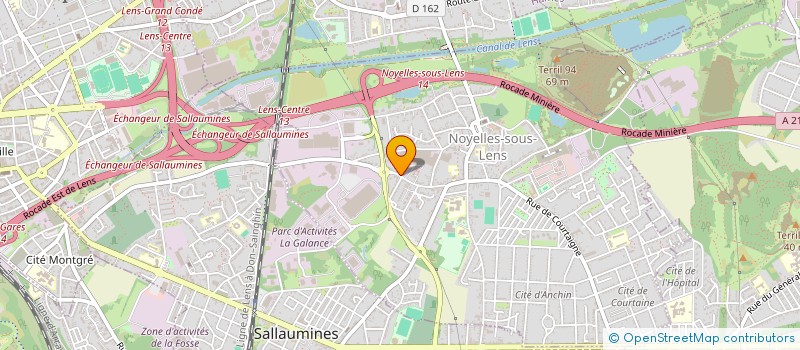 localisation de l'entreprise KIPCOM à NOYELLES-SOUS-LENS