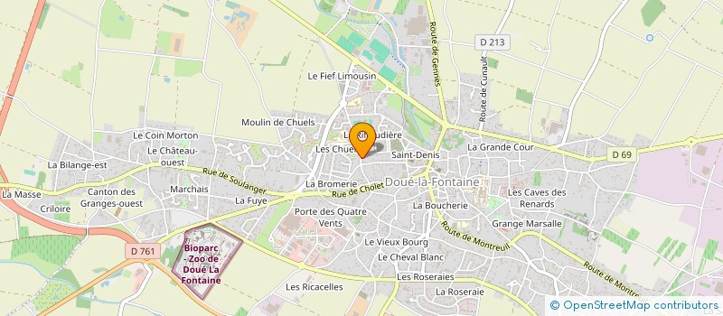 localisation de l'entreprise KIPIK  DOUE-EN-ANJOU