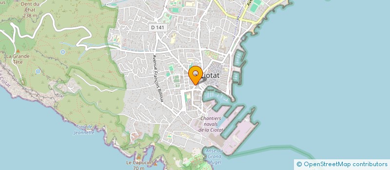 localisation de l'entreprise KIPIK  LA CIOTAT