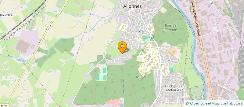 localisation de l'entreprise KIPLAQ SAS à ALLONNES