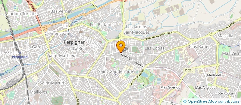 localisation de l'entreprise KIPLING INVEST à PERPIGNAN