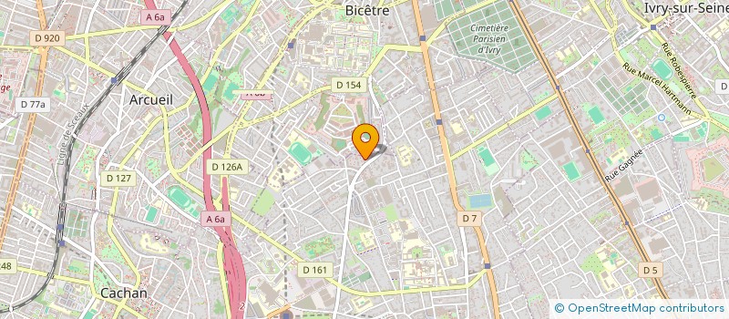 localisation de l'entreprise KIPRE COUTURE  VILLEJUIF