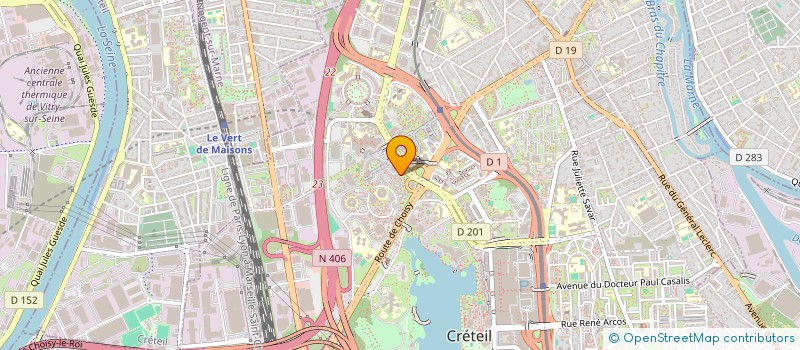 localisation de l'entreprise KIPSEC à CRETEIL