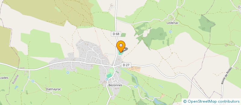 localisation de l'entreprise KIRA à RODELLE