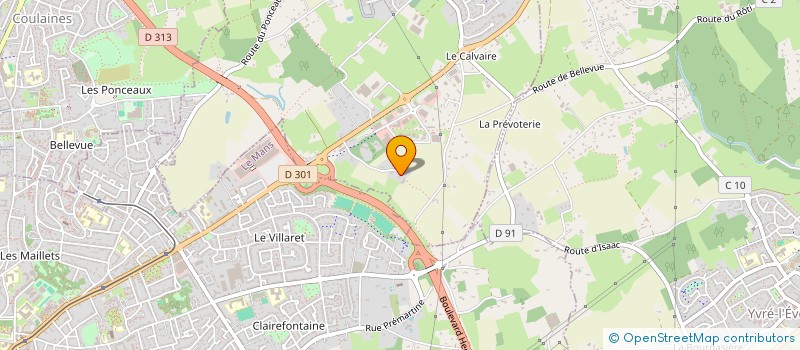 localisation de l'entreprise KIRA  SARGE-LES-LE-MANS