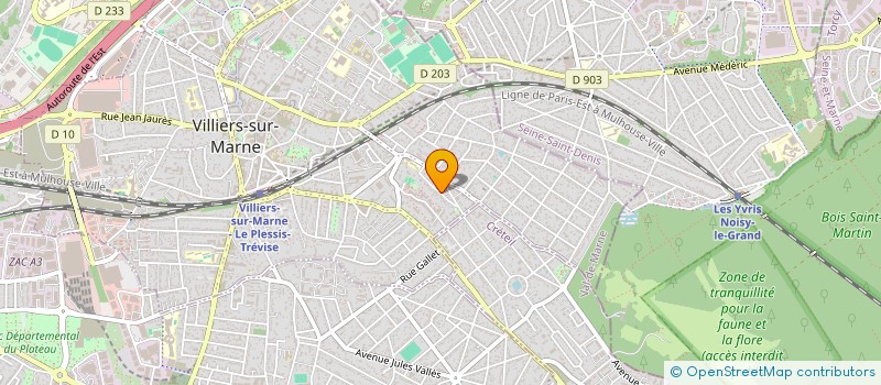 localisation de l'entreprise KIRA  VILLIERS-SUR-MARNE