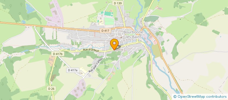 localisation de l'entreprise KIRA TRADING à BOURBONNE-LES-BAINS