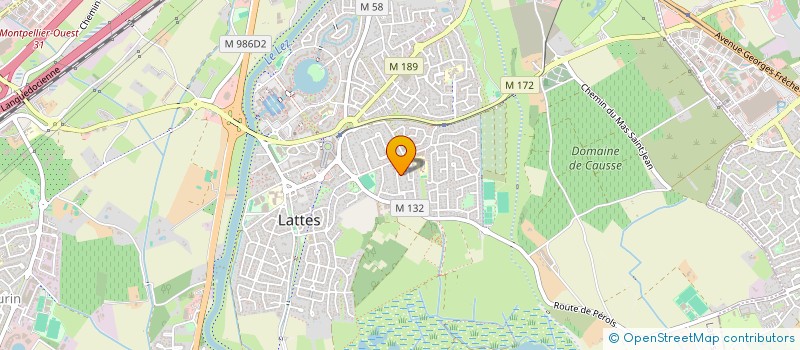 localisation de l'entreprise KIRA3F à LATTES