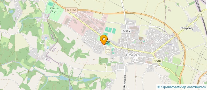 localisation de l'entreprise KIRALEA  HEYRIEUX