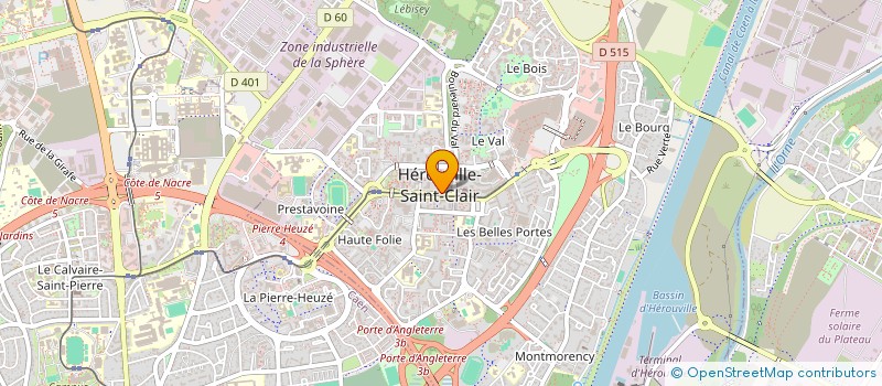 localisation de l'entreprise KIRAN à HEROUVILLE-SAINT-CLAIR
