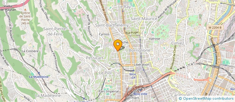 localisation de l'entreprise KIRANYS à NICE