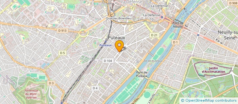 localisation de l'entreprise KIRECHE-LIU  PUTEAUX