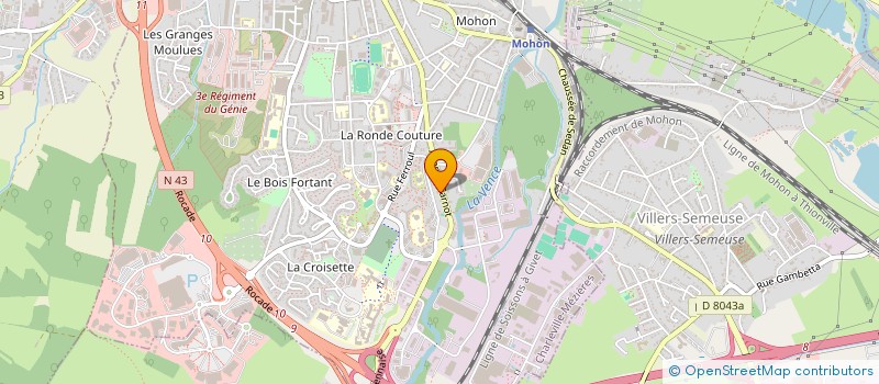 localisation de l'entreprise KIRGOZ à CHARLEVILLE-MEZIERES