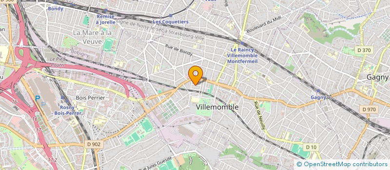 localisation de l'entreprise KIRIANI à VILLEMOMBLE