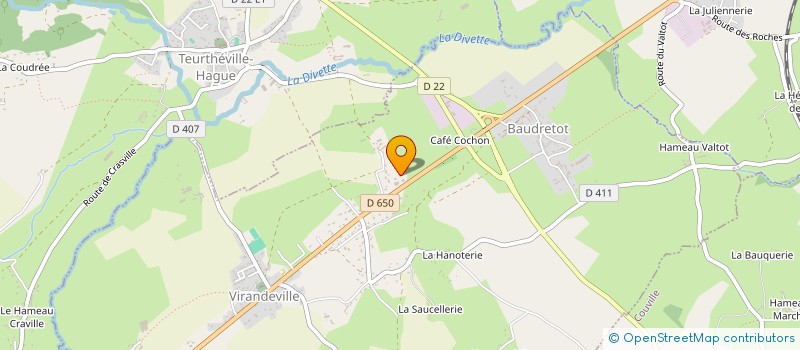 localisation de l'entreprise KIRICO  VIRANDEVILLE