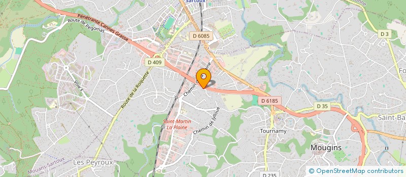 localisation de l'entreprise KIRITSU à MOUGINS