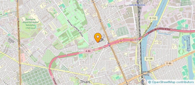 localisation de l'entreprise KIRON SASU  THIAIS