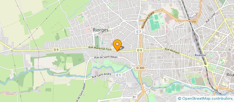 localisation de l'entreprise KIROS à RIORGES
