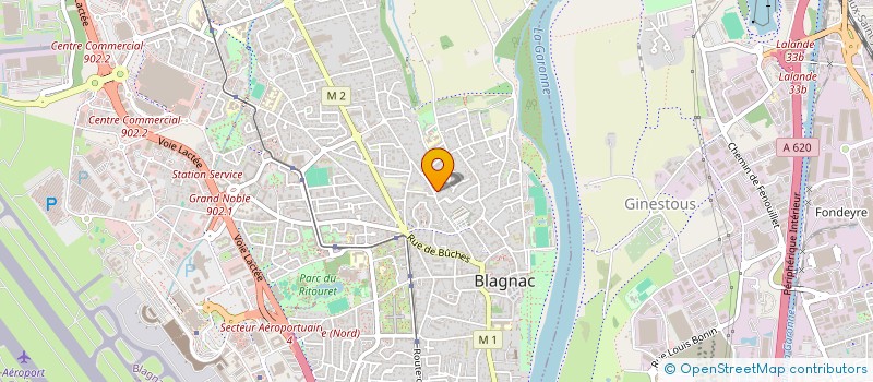 localisation de l'entreprise KIRPA  BLAGNAC