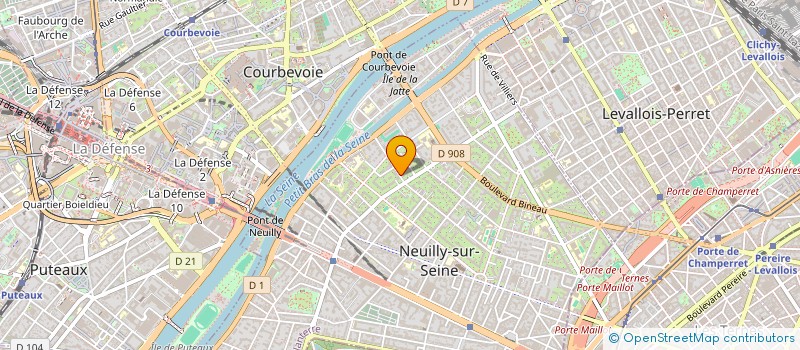 localisation de l'entreprise KIRRA à NEUILLY-SUR-SEINE