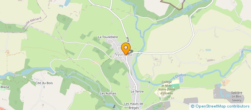 localisation de l'entreprise KIRSCH CONSEIL ET SERVICE à SEGRE-EN-ANJOU BLEU