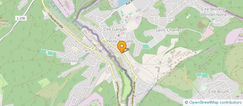 localisation de l'entreprise KIRTAY  PETITE-ROSSELLE