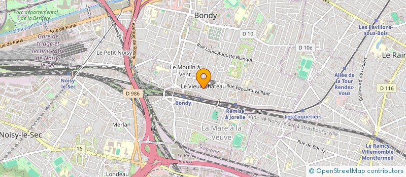 localisation de l'entreprise KIRTY  BONDY