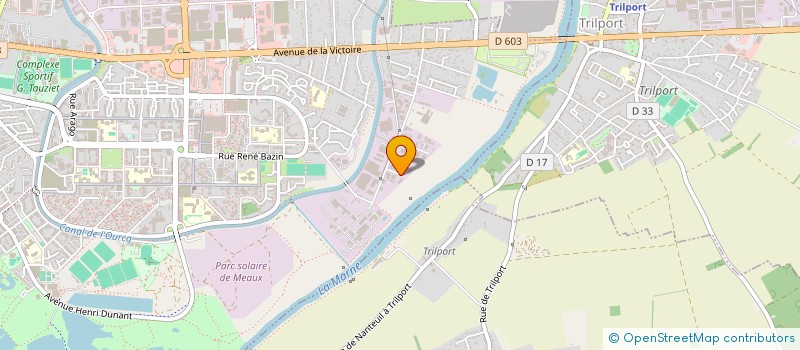 localisation de l'entreprise KIS 3 à MEAUX