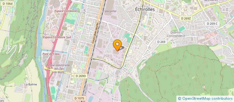 localisation de l'entreprise KIS à ECHIROLLES