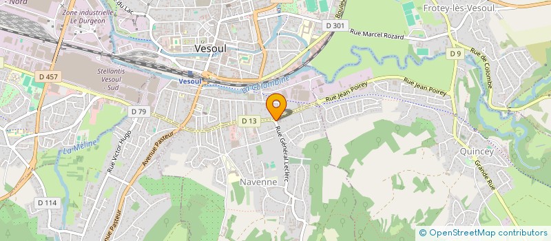 localisation de l'entreprise KIS 70 à NAVENNE