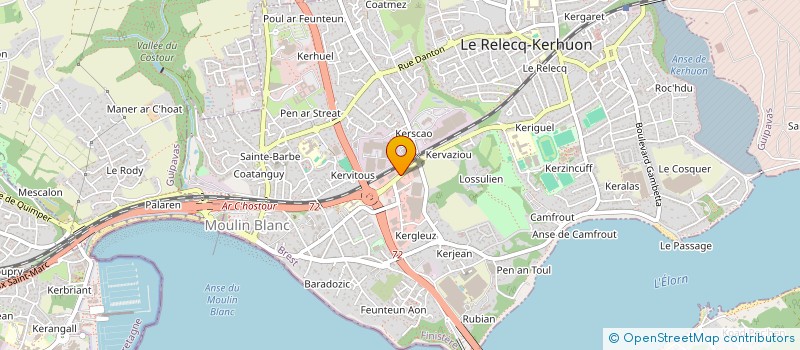localisation de l'entreprise KIS à BREST