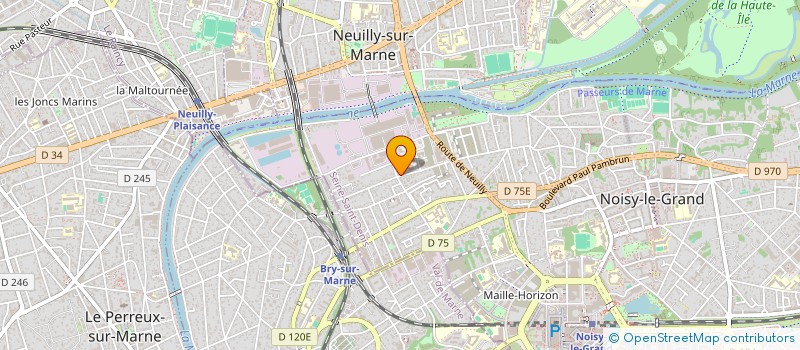 localisation de l'entreprise KIS ARCHITECTURE  BRY-SUR-MARNE