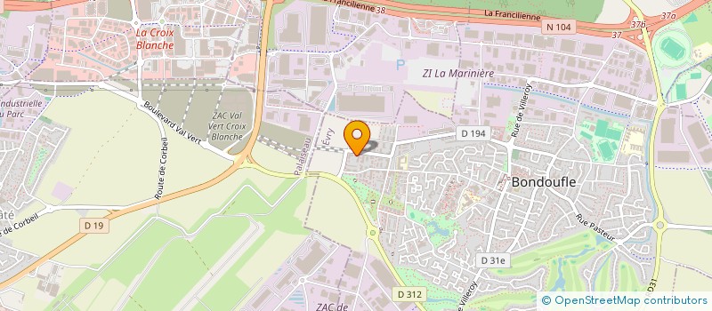 localisation de l'entreprise KIS'N CODE  BONDOUFLE